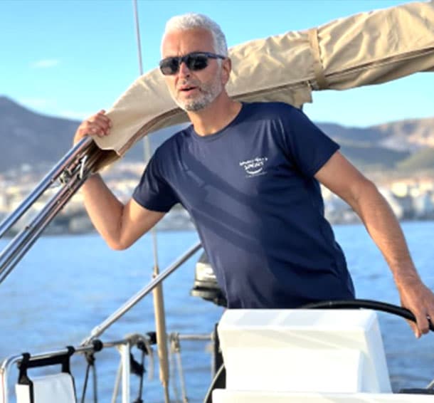 Christophe - coach en voile croisière - Partenaire Vivez Local