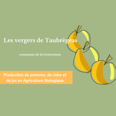 Les vergers de Taubrègeas - Pommes Bio